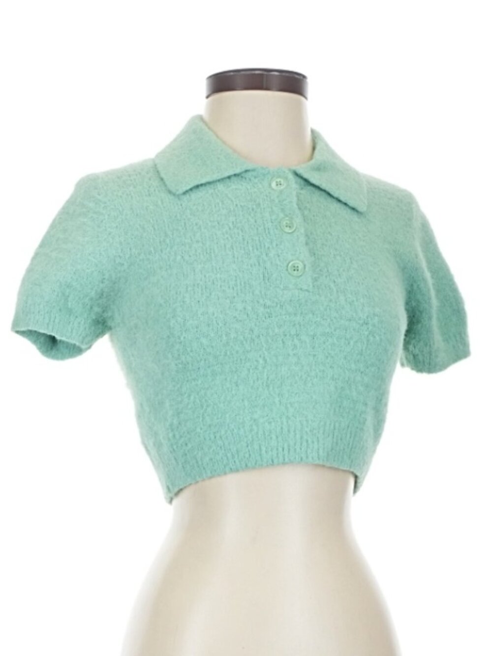 Garage crop sweater